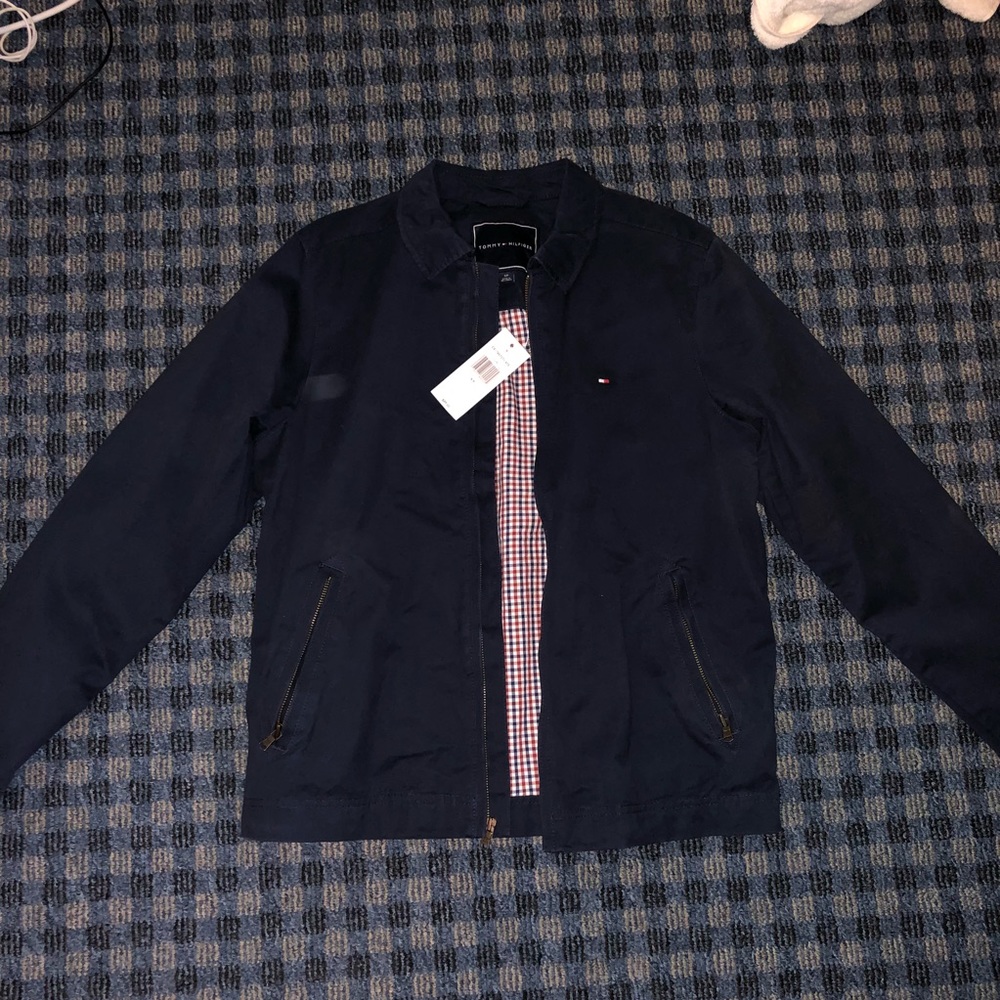 Tommy Hilfiger Lightweight navy jacket size small